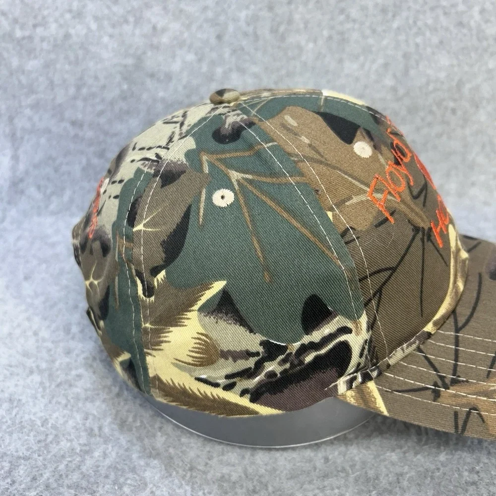 Honda Floyd Traylor Camo Hat Cap OTTO Orange Embroidered Strapback